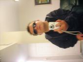 Spikey hair.