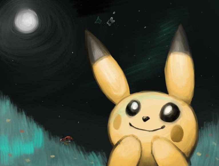 spring at night