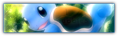 Squirtle Banner