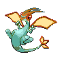squirtle colored flygon