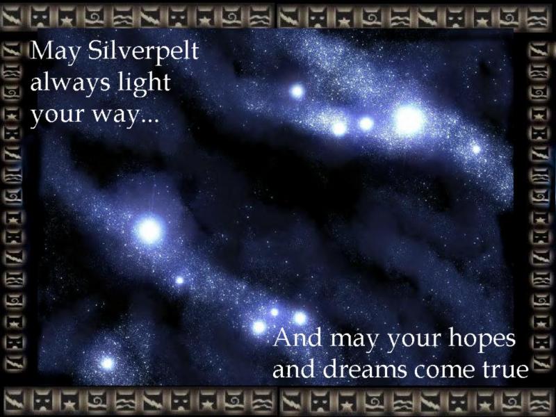 Starclan Wallpaper, from the Warriors series(maximize to see lovely text)