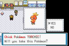 Starter Selection - Torchic