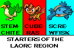 Starters Of The Laorc Region.