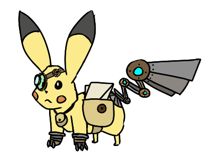 Steampunk Pikachu