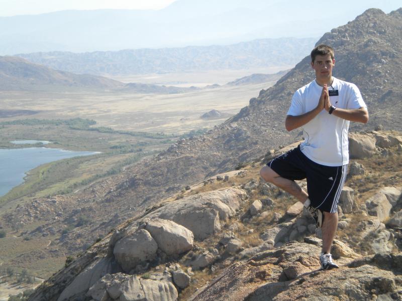 Striking my ninja pose :p