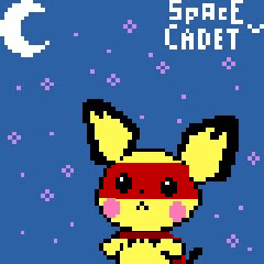 Super Pichu in Space