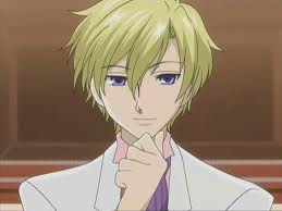 Tamaki Souh
Anime: Ouran High School Host Club
Appears: Episode 1 
Tamaki is another of my favorites because of his comic humor and because he played 