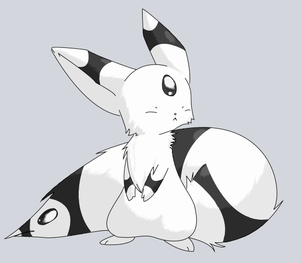Tanussion, the IIllusion Pokémon. This is my best Sugimori so far!! So proud! <3 Steal, I garuntee you'll die soon.