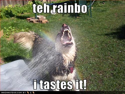 Taste the rainbow