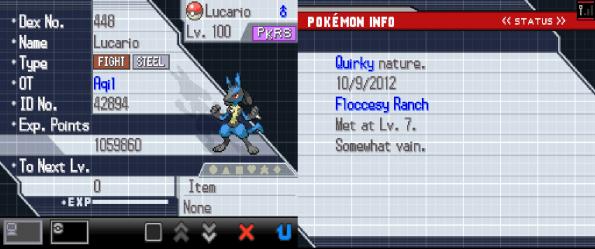 Team - Lucario