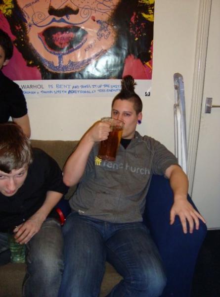 That's 3 pints of vodka and a can of relentless, good combo.