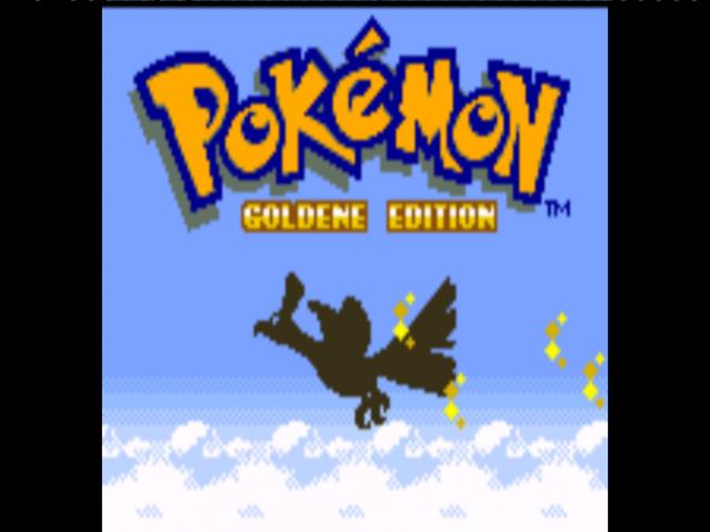 That's the titlescreen of the german Gold. Not that much differences between the american one, i think but I somehow love it to watch titlescreens and