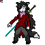 The battle sprite of my beloved fiance, Zackwell, by Zackwell himself. Please do not steal and use in your own hack, this is Copywrighted by him.