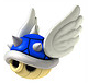 the blueshell that decides to destroy you and put you in last just as your about to finish in first man I hate him!!