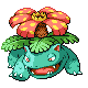 The evolution of Ivysaur, Venasaur