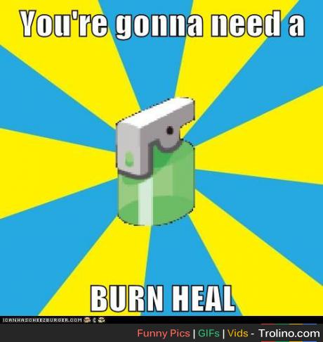 The greatest burn comment.