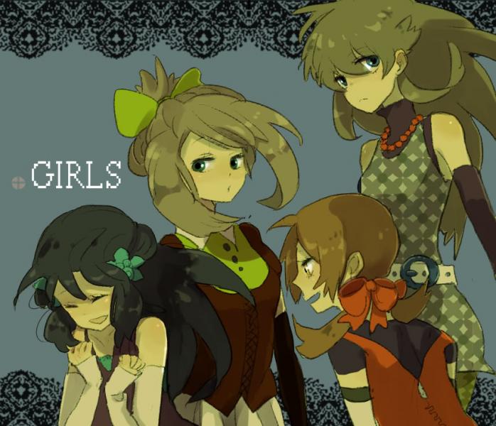 The heroines for various Pocket Monster games.