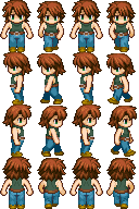 The Male Hero of my game.