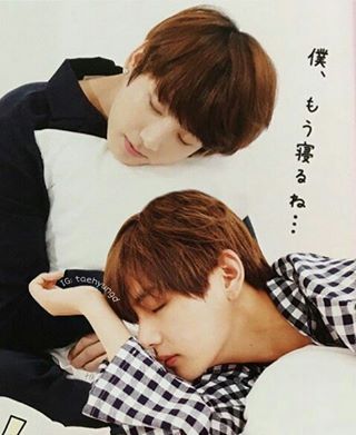 The most adorable Taekook pic out there <3