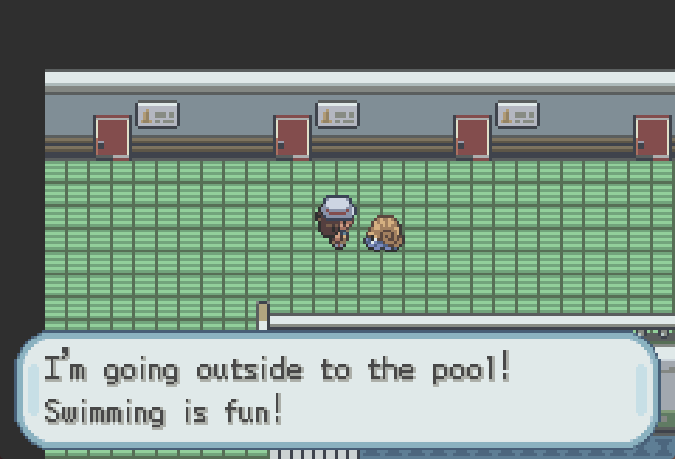 The Pokemon Hotel is just the most fun place ever according to this Omanyte.