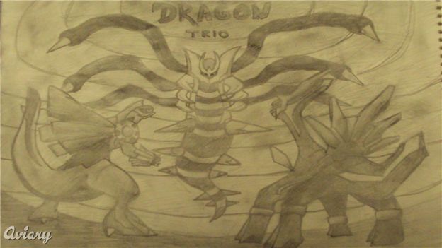 The Sinnoh dragon trio