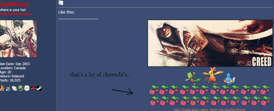 The start of the Cherrim Army.. xD