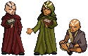 Themed Cultus; two initiates or grunts and an ex-member, now roaming the sacred mountain in hopes of finding peace.