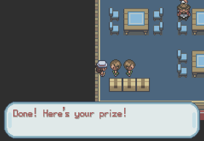There are cafés in every town. If you have a certain scarf, you can trade berries for items.