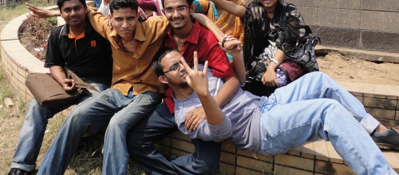 These pics were taken earlier this year during the world cup season. Me and friends from my department went to watch the game(s) on big screen. It was