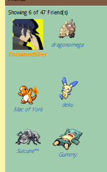 They're all sprites....