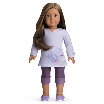 This is a just like you doll,this one looks pretty much like me exept the face mold (the way which the face is molded duh) isn't like mine,and my hair