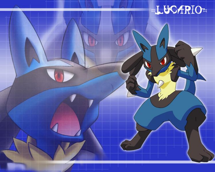 This is a Lucario wallpaper not created by me. I found this on google and decided to keep it as one of my (many) pictures/wallpapers and also on this 