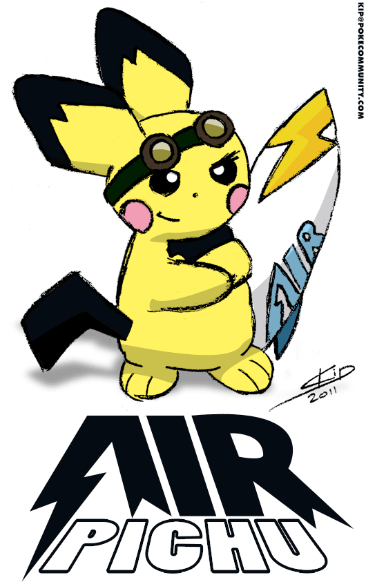 This is a pic I drew for Air Pichu for being so awesome. ^^