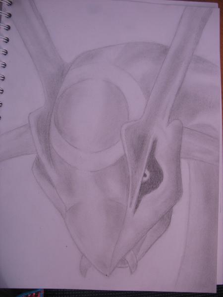 This is a picutre of Rayquaza that i drew. It was the first time i ever drew rayquaza, so i thought it would turn out horrible! but it didnt end up as