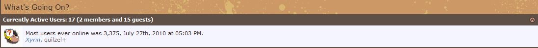 This is cool, I refreshed after a DB and saw this. :D