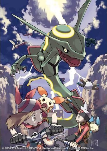 This is how it must be to be after rayquaza