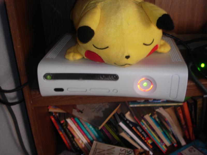 this is my first xbox that got red ring of death after about a year...it was in perfect condition and clean! i even still had the trat sticker on it l