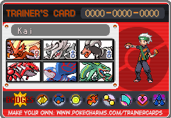This is my team on Emerald and my name on there is Kia because some guy from when I went to daycare while my nanny was at work and after school he sta