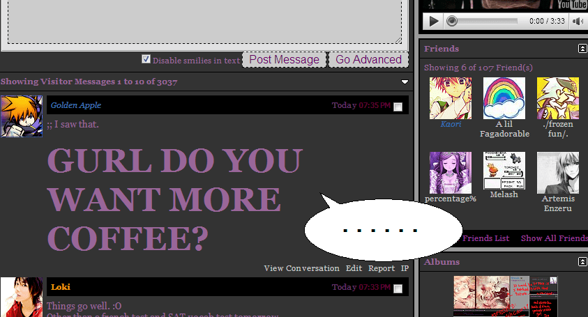 This is my 'Wtf moment' VM of the day..  >__> haha..