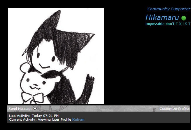 This is really really weird... my name suddenly aligned to the right on my own profile.
