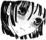 This is Rin surprsing no? She;s from fruits basket. She's gotta be one of my favorite characters throughout the series. I base her on a lot of my char
