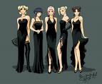 This is Temari in her beautiful dress with her peeps TenTen, Sakura, Ino, and Hinata also in beautiful dresses!!