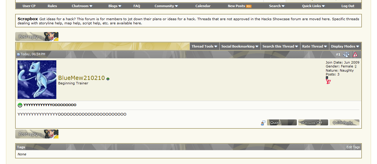 This...Is the Stupidest Spam Thread Message...I've ever seen...-_-