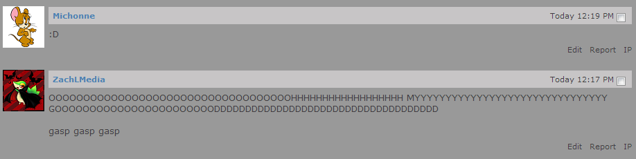This is what happens when one of your best and closest PC friends gets promoted