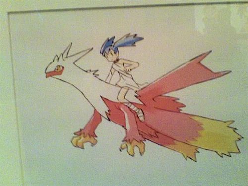 This isn't actually fanart, for a change! This is official beta art from R/S, and that strange Latias/Blaziken critter was a Pokemon that never got re