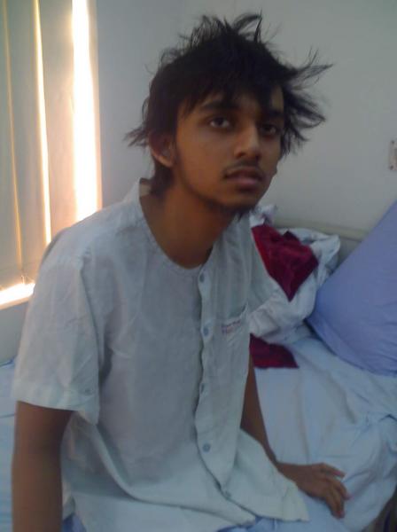 This was taken last year when I was in hospital. Long story.