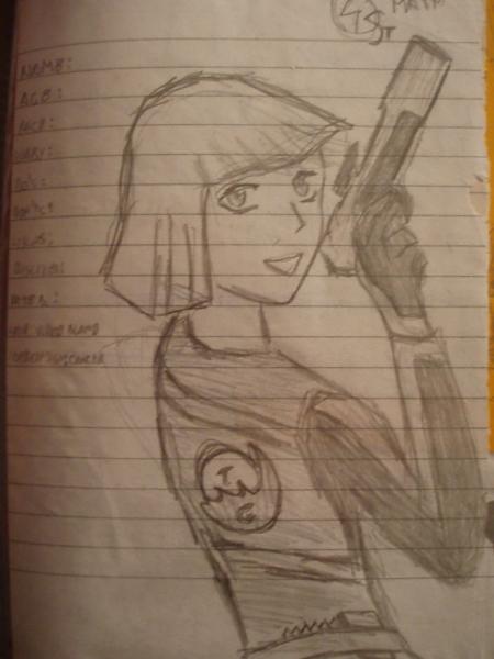 This was the main character, but ill definitely change some stuff on her.