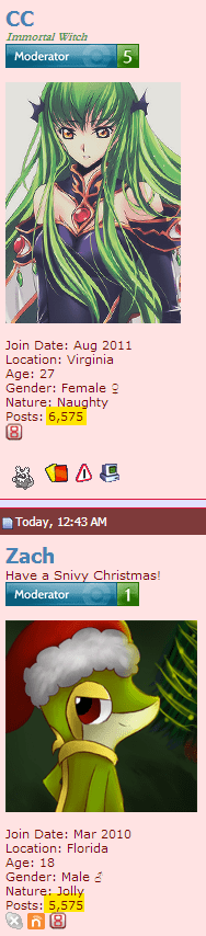 This won't last long.. but I noticed at the time of screencapturing this, Mac and I were exactly 1,000 posts apart from each other..