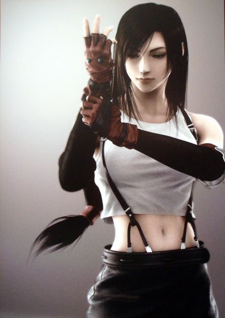 Tifa Lockhart(Final Fantasy VII 20th Anniversary CG Rendering)