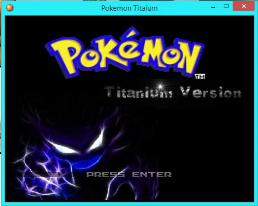 Titanium Start screen